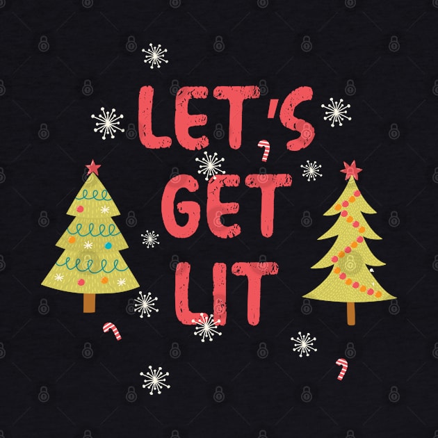 Let's Get Lit Christmas Tree by gabrielakaren